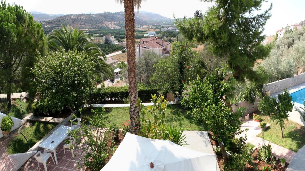 Exostis Villa | Villa Orestes in Exostis the balcony of Nafplion