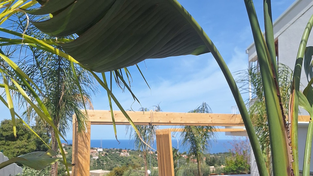 Trabia Villa | Villa Ortensia infinity pool sea view