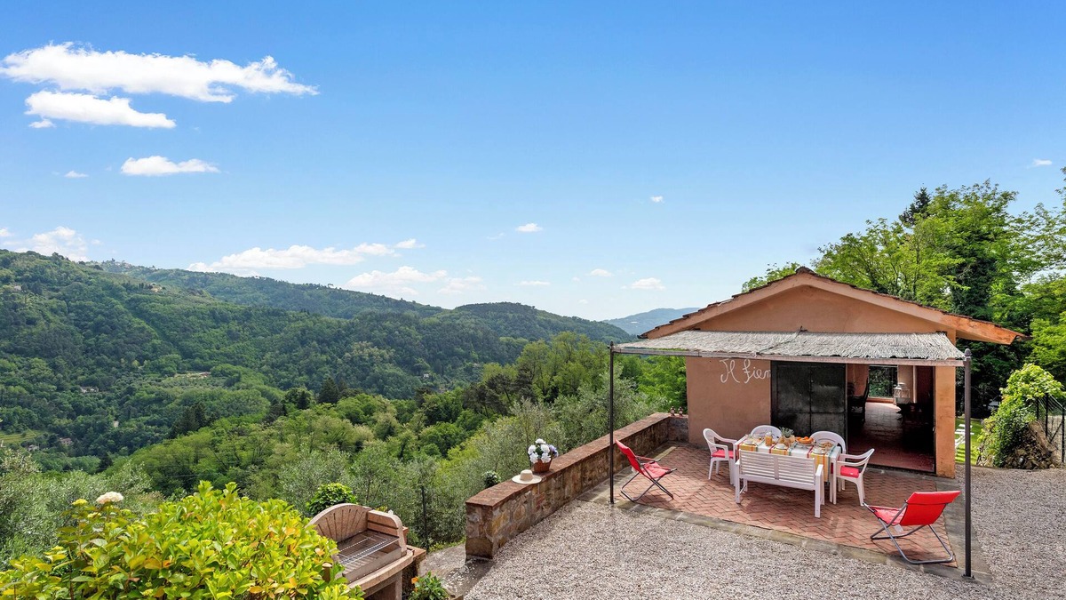 Macchino House | Villa Ortensie Garden with amazing view, Pistoia, Italy