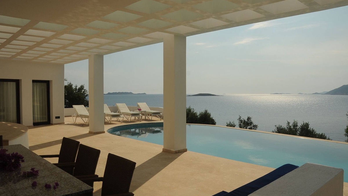 Kas Villa | Villa Oz with Private Beach and Epic sunset