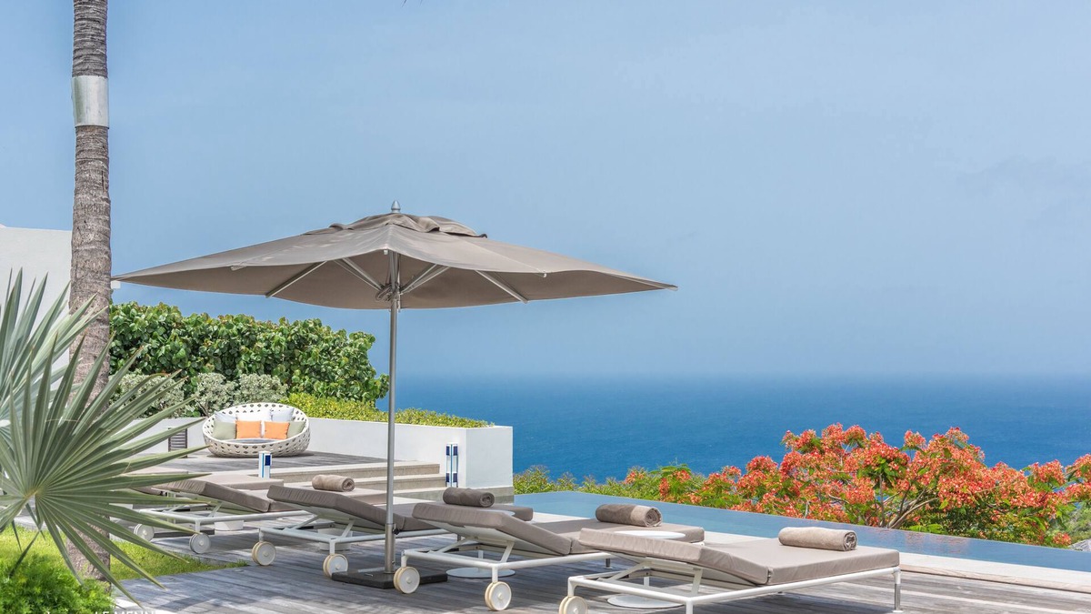 Anse du Gouverneur Villa | Villa Palm Springs | Ocean View - Located in Tropical Gouverneur with Private Pool