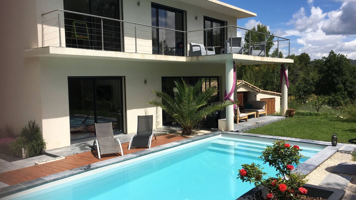 Pierrevert Villa | Villa parc du Lubéron 140m2 swimming pool 8x4, air-conditioned, near Lubéron golf course