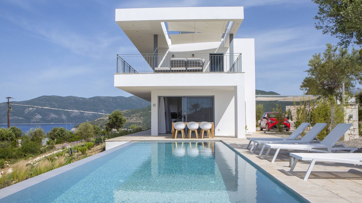 Evgiros Villa | VILLA PINEA - Newly built modern villa few minutes from the beach -