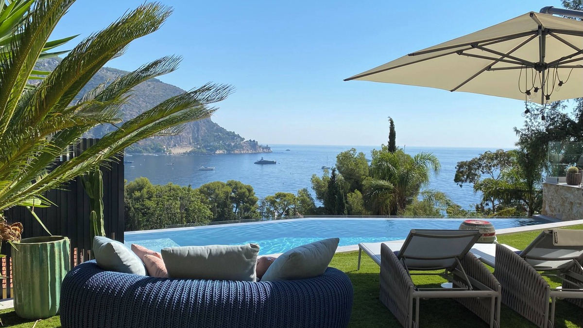 Eze House | Villa Piscine Bord DE MER EZE
