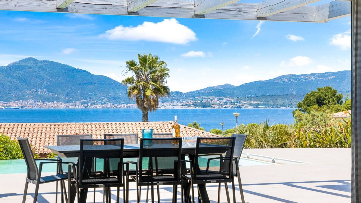 Porticcio Villa | Villa porticcio, 4 bedrooms, pool, panoramic sea view