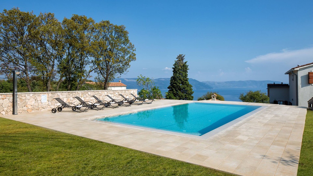 Ripenda Kosi Villa | Villa Primela with breathtaking sea views and private pool