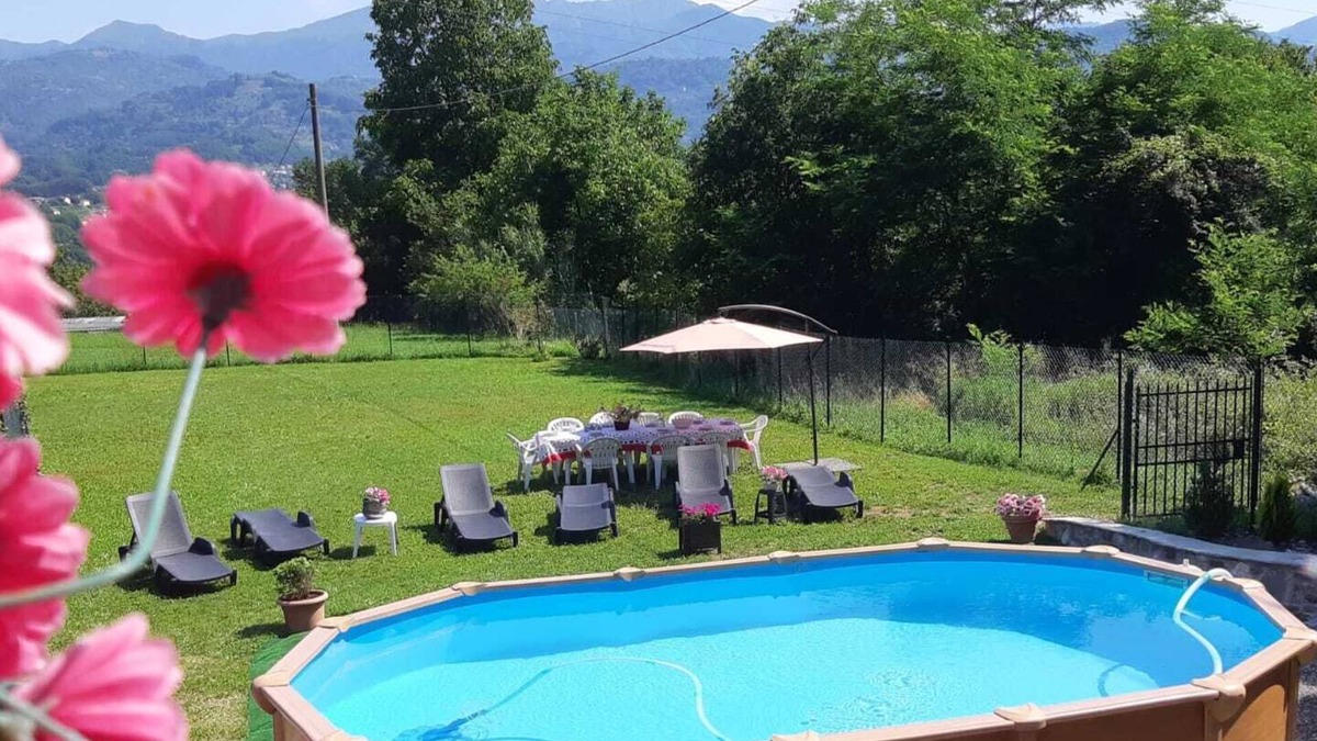 Gallicano Villa | Villa Private pool, mountain views