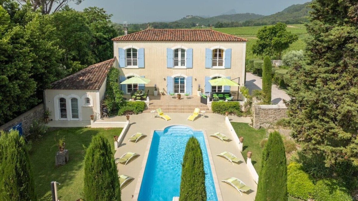 Fontanes House | Villa Ricôme, Wine Country Villa with Pool and AC