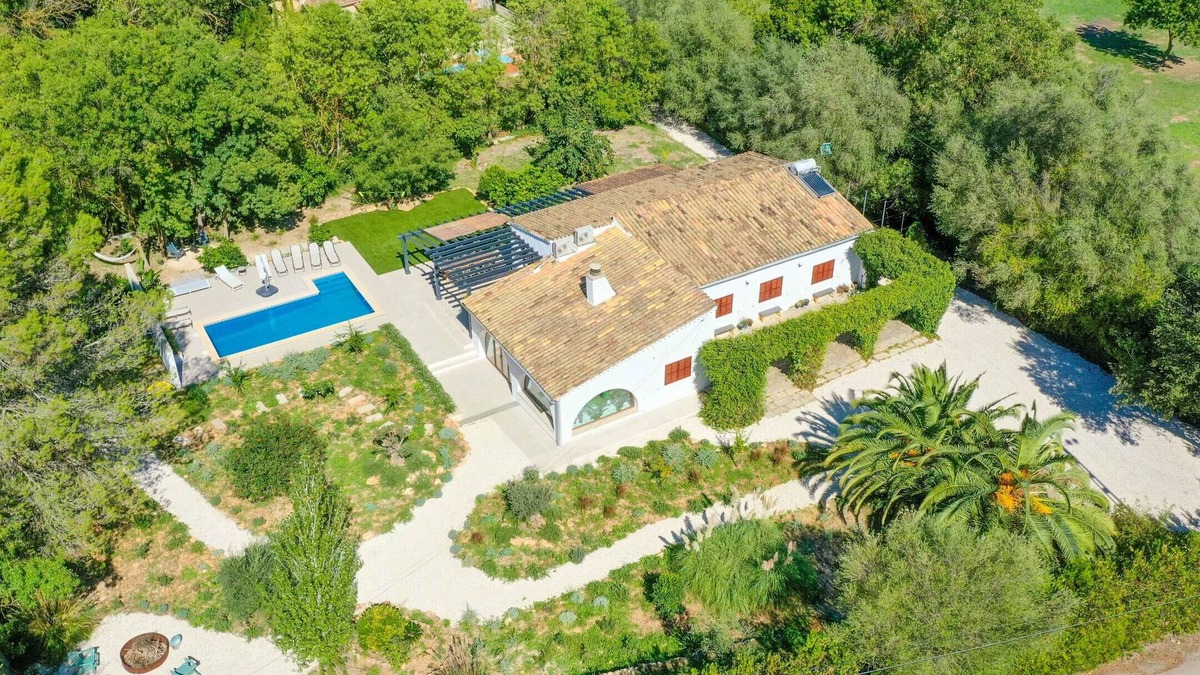 Puigpunyent Villa | Villa Roca Verde with private pool, terraces, and luscious gardens