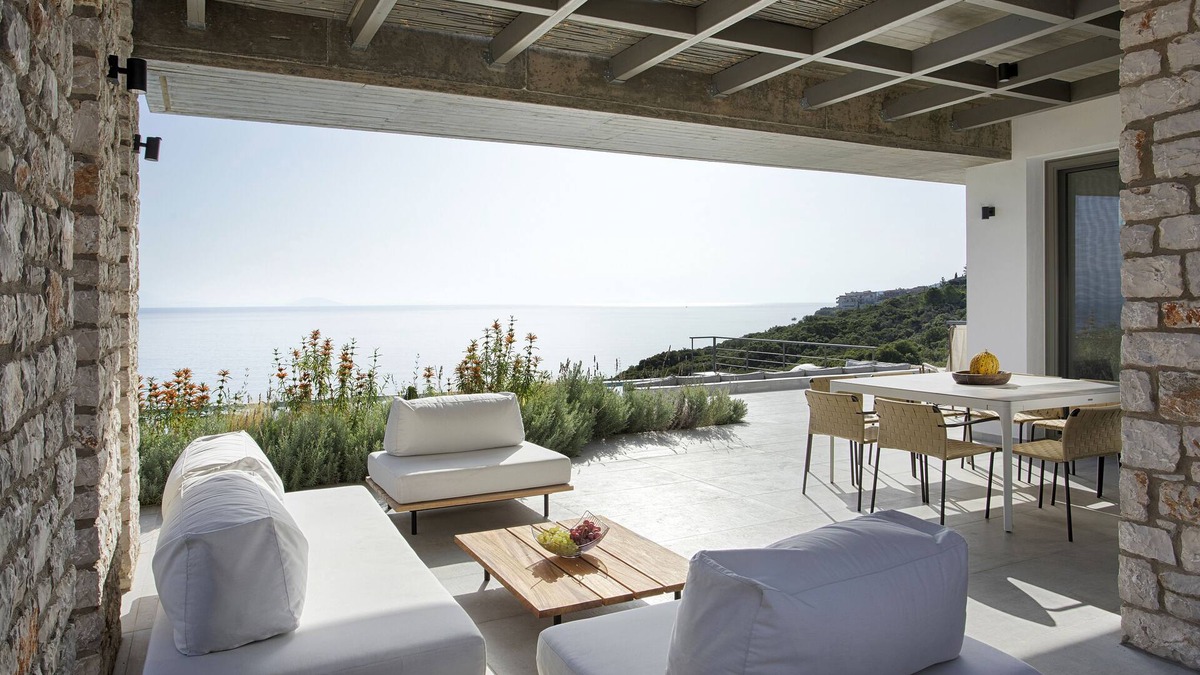 Kefalari Villa | Villa Rosemary, a clear-cut design seafront villa close to Nafplio!