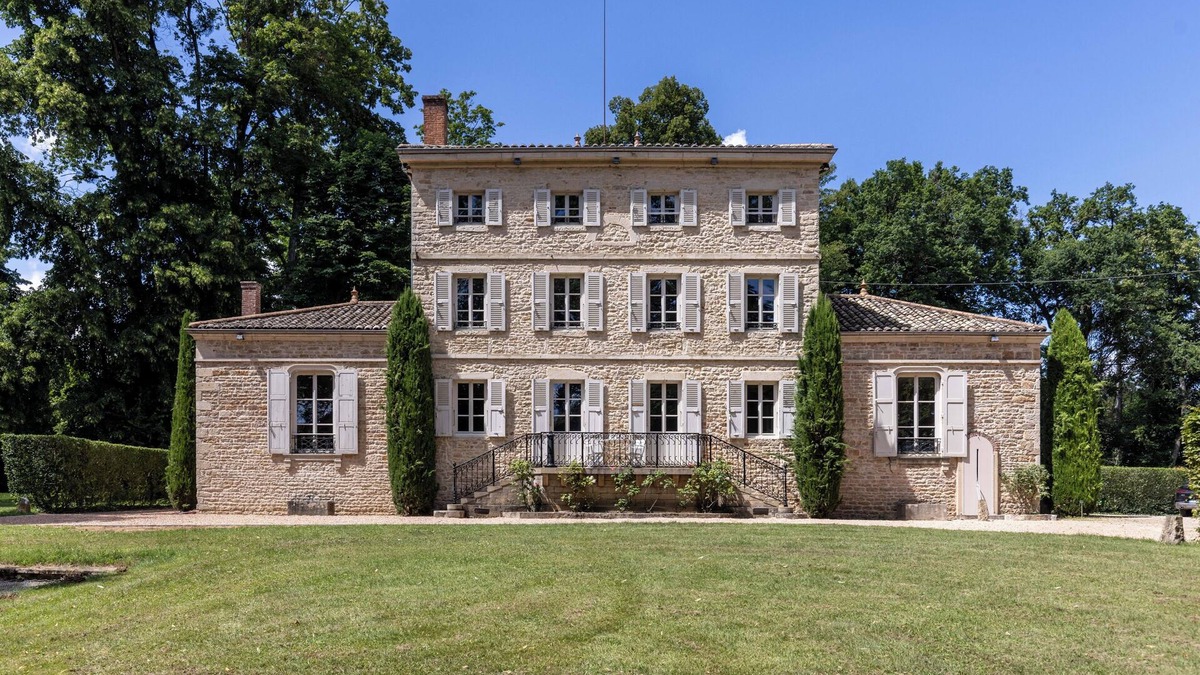 Pont-de-Vaux Villa | Villa Rozet - Magnifique Maison Bougeoise du Xixème Siècle - Bourgogne/Bresse