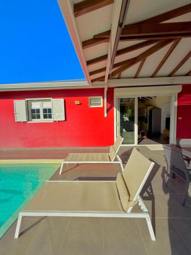 Le Vauclin Villa | Villa SAADA cosy avec piscine, jacuzzi et sauna