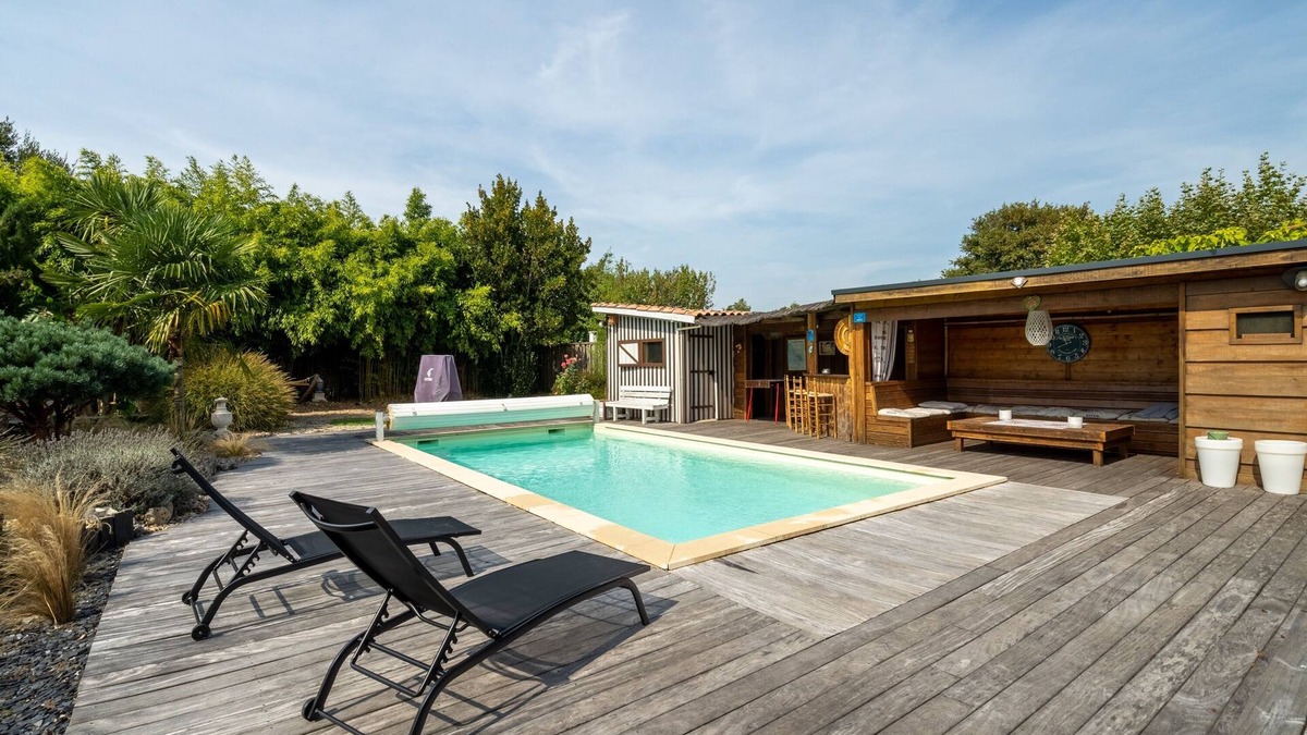 Saint-Jean-d'Illac House | Villa Saint Jean - Maison avec piscine privée