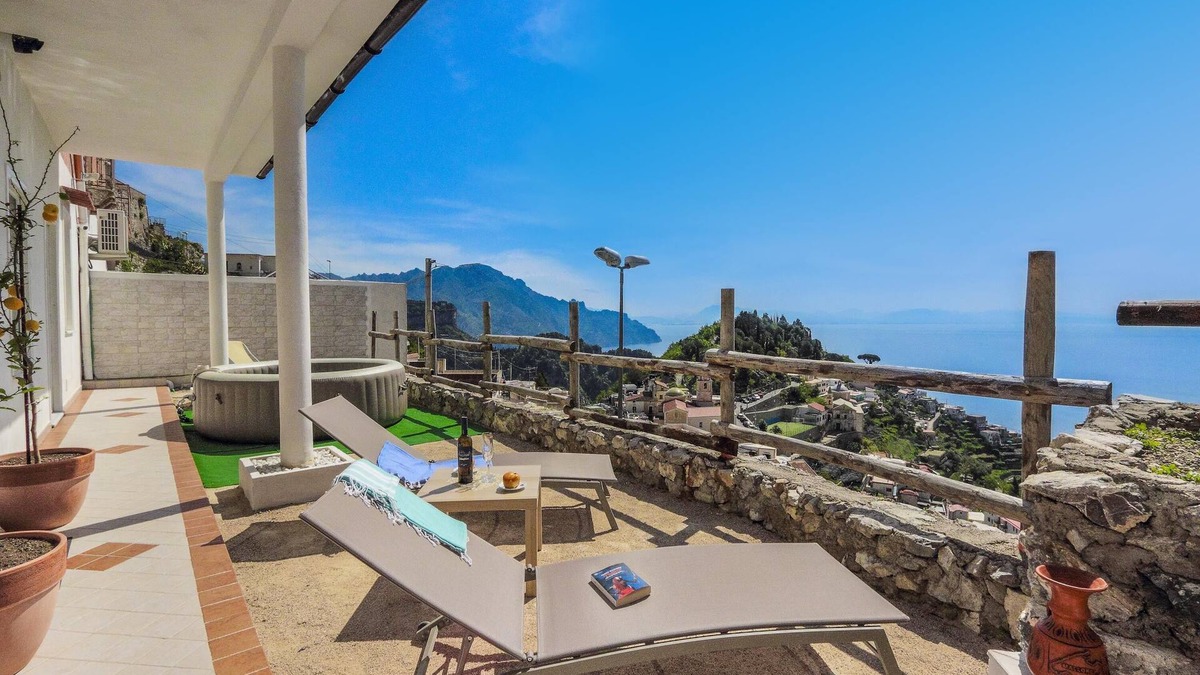 Pogerola Villa | Villa Salice with private hot tub and solarium