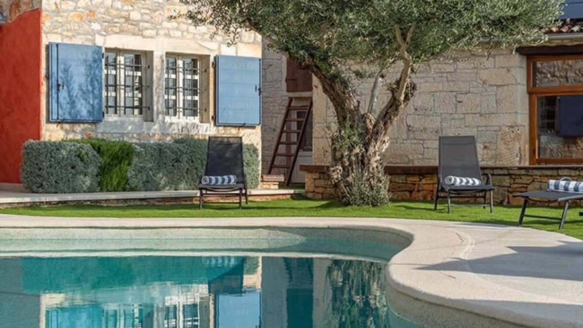 Tinjan Villa | Villa Sanja- with heated pool-sauna - whirlpool