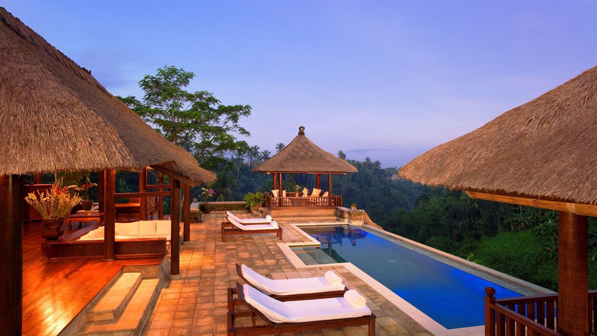Melayang Villa | Villa Santai Ubud - 4 Bedroom Private & Luxurious Villa with Dramtic Vistas