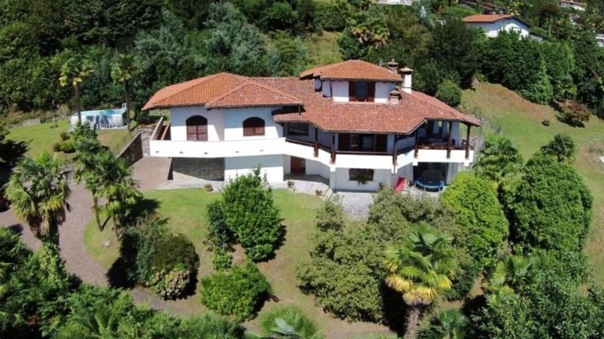 Gonte Villa | Villa Schaake Lago Maggiore 100m vom Strand