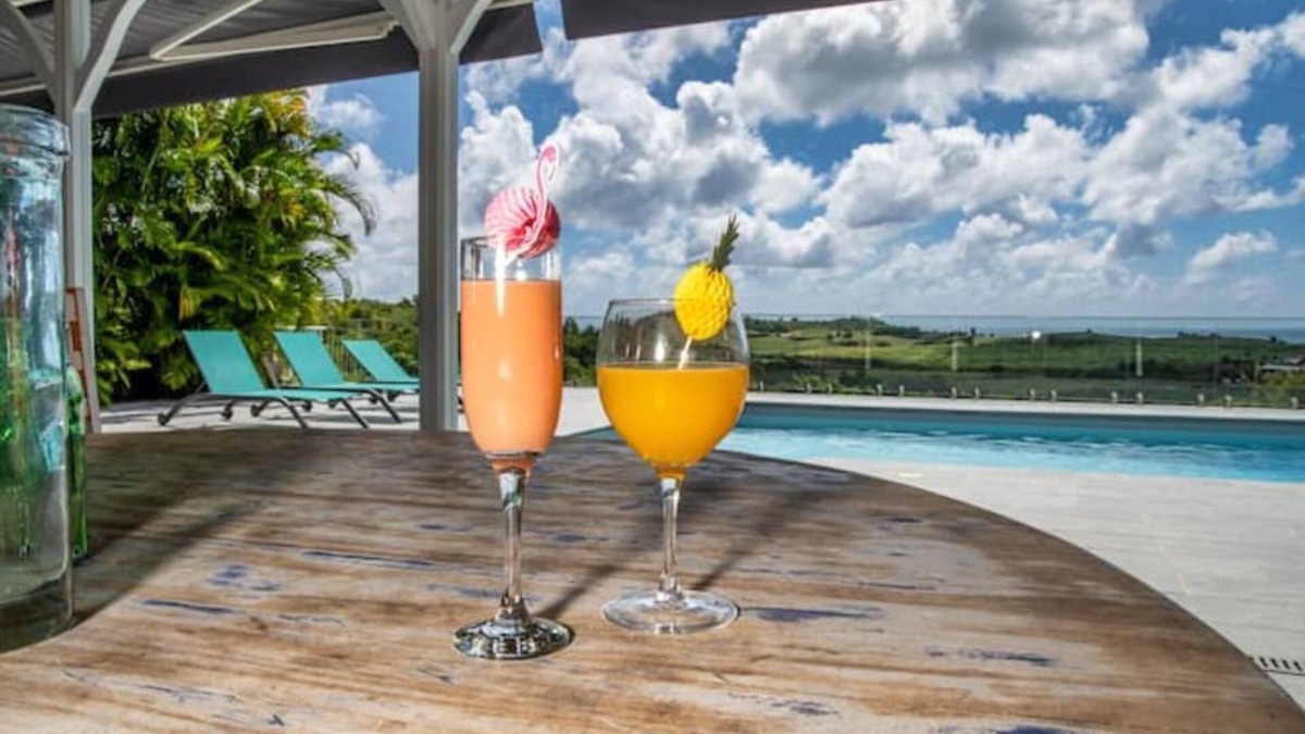 Riviere-Salee Villa | Villa sea view from 3 to 11 people