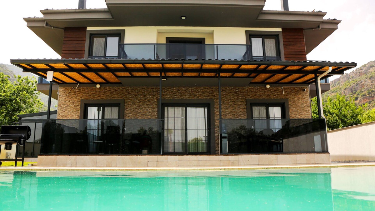 Ortaca Villa | Villa SEMI - secluded outdoor pool and indoor pool