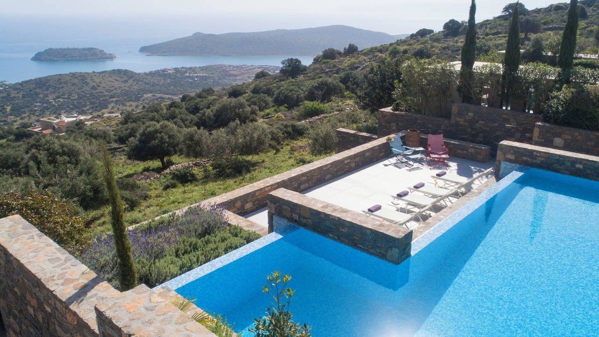 Kounelion Villa | Villa Sendal with Stunning Views to Spinalonga & Elounda Bay