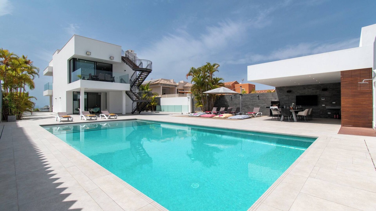 Costa Adeje Villa | Villa Serenity. Luxury 5 Bedroom Villa. Private Heated Pool.