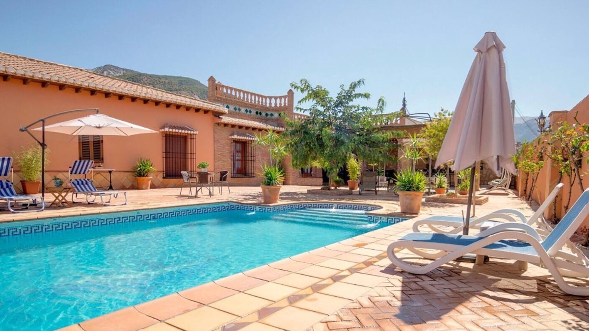 Padul Villa | 'Villa Sierra Nevada de Pilar I' with Mountain View, Pool & Wi-Fi
