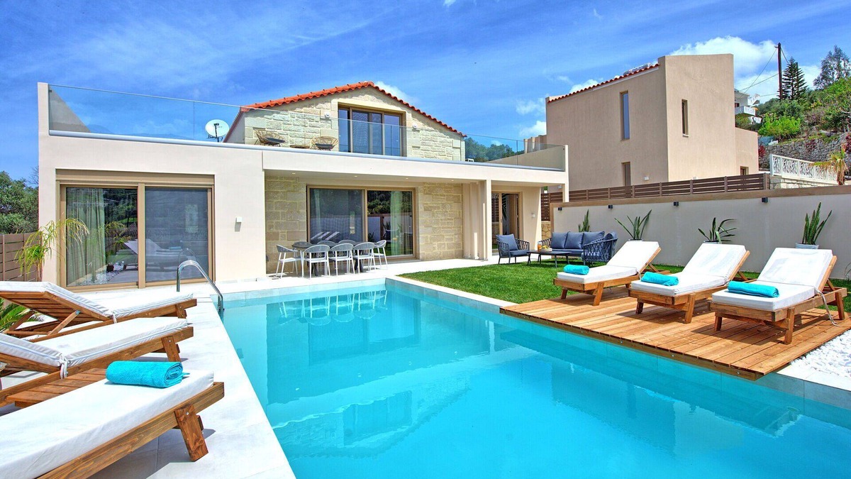 Filaki Villa | Villa Silentium Evilia – Vacation villa with private pool in Argyroupoli, Crete