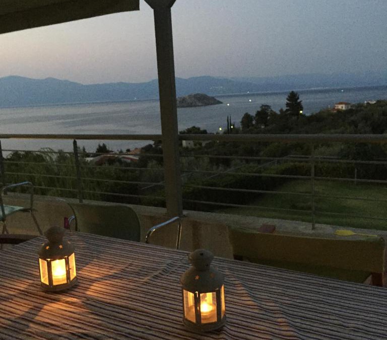 Skroponeria Villa | Villa Skorponeria, pool & sea