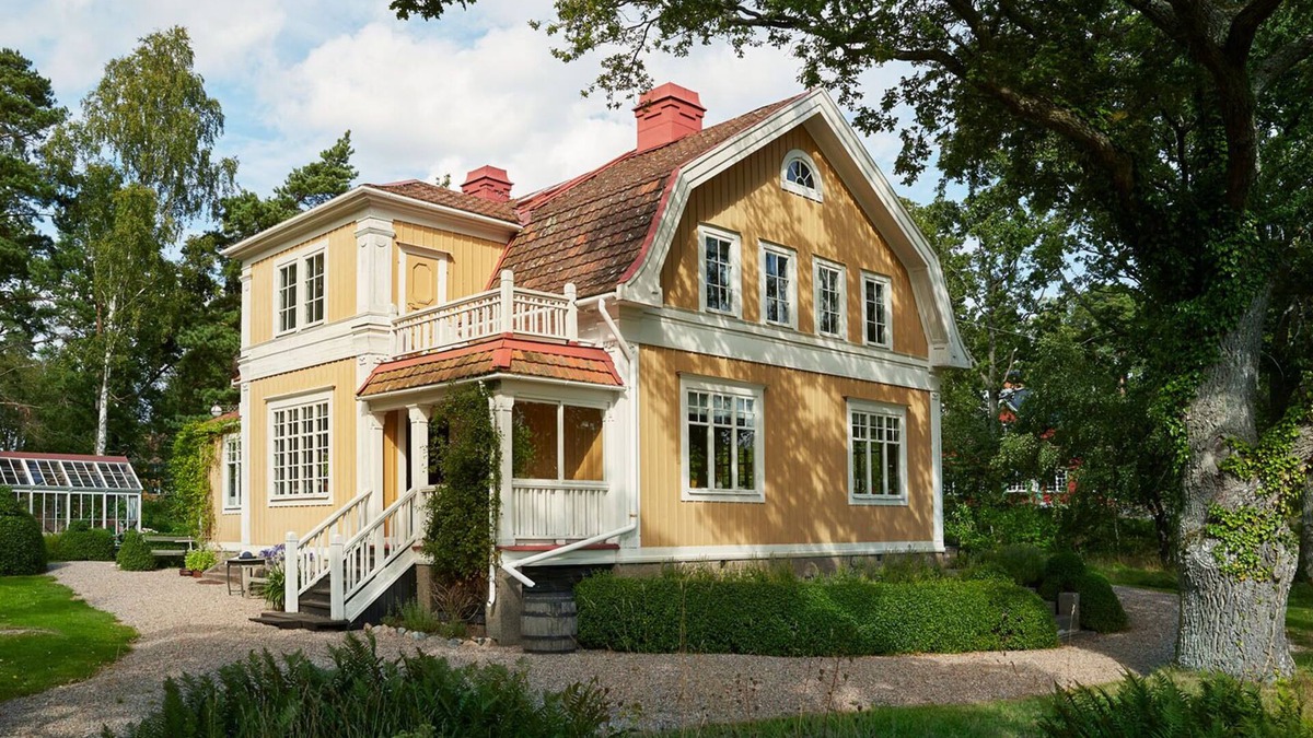 Vaxholm Villa | Villa Solbacka - a Swedish archipelago wonder