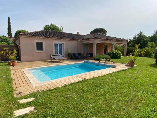 Prayssac Villa | Villa spacieuse avec piscine privé , Vallée du Lot