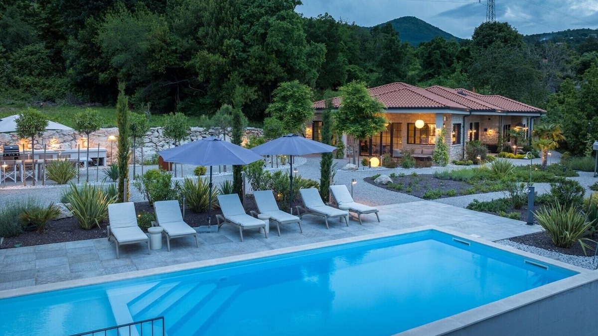 Opatija Villa | Villa St. Hedonist - Stunningly Beautiful Sea View Villa with Private Pool and Shallow Kids' Section