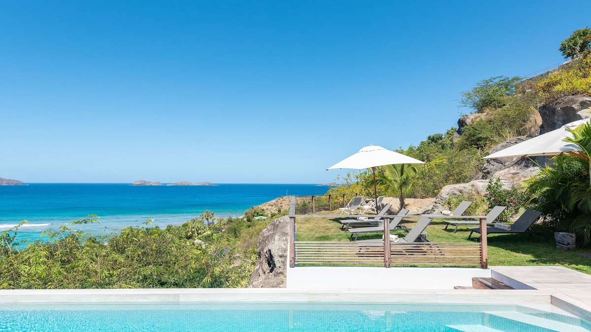 Anse de Lorient Villa | Villa Star | Beach View - Located in Tropical Lorient Beach with Private Pool
