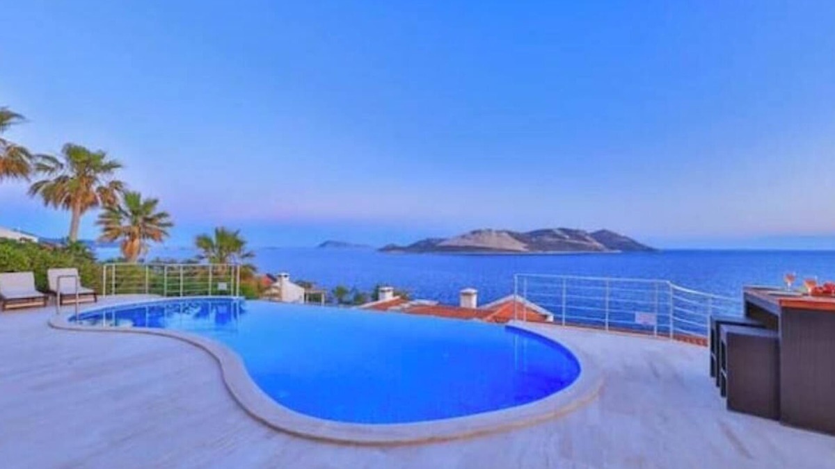 Kas Villa | Villa Sufii with Private Sea Platform