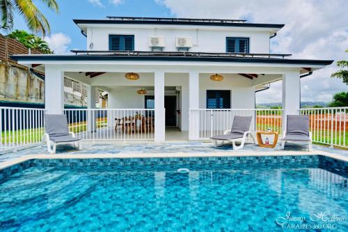 Riviere-Salee Villa | Villa T4 La Sagesse WS - Piscine Privée