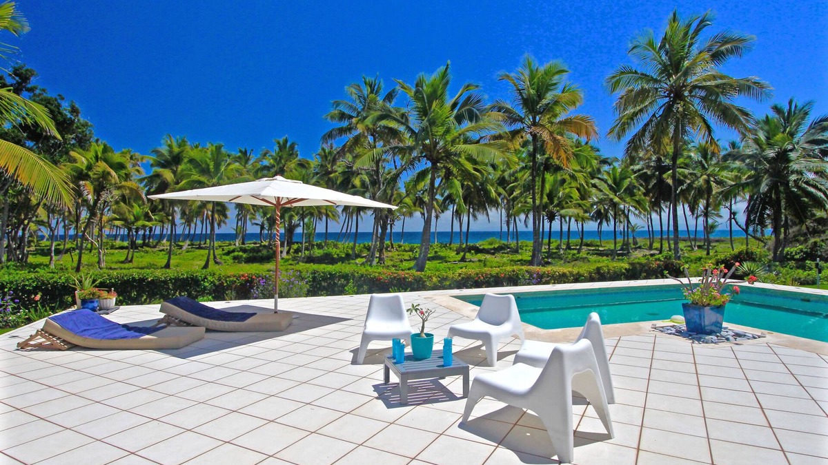 Samana Villa | Villa Talanquera, ocean view, whale watching from the terrace, sleeps 11, pool