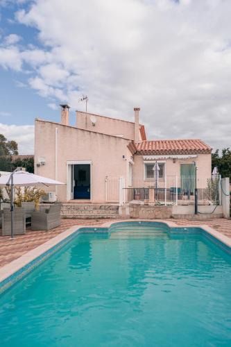 Cuxac-dʼAude Villa | Villa Terra Mera piscine privée proche de Narbonne