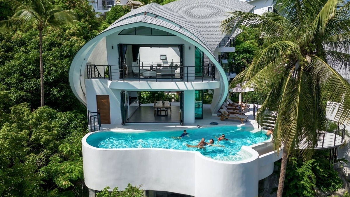 Moo 5 Villa | VILLA THE SPOT luxury villa facing the sea and jungle