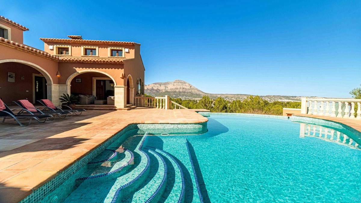 Tarraula Villa | Villa Tosca Javea, With Private Pool, Terraces, Garden and Panoramic Views