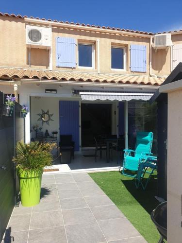 Portiragnes-Plage House | Villa tout confort dans résidence privée avec piscine à 500m de la plage - Climatisation, WIFI, parking