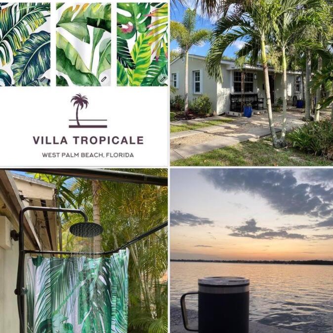 West Palm Beach Villa | Villa Tropicale in lush garden