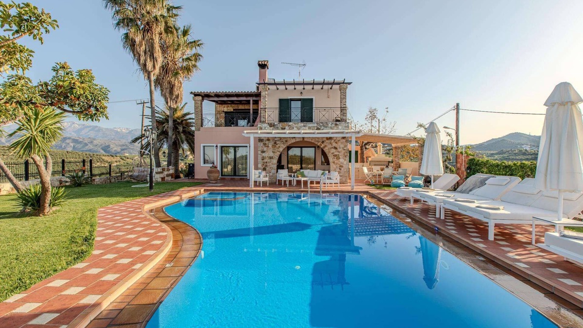 Katochori Villa | Villa Trouli - Three Bedroom Villa, Sleeps 6
