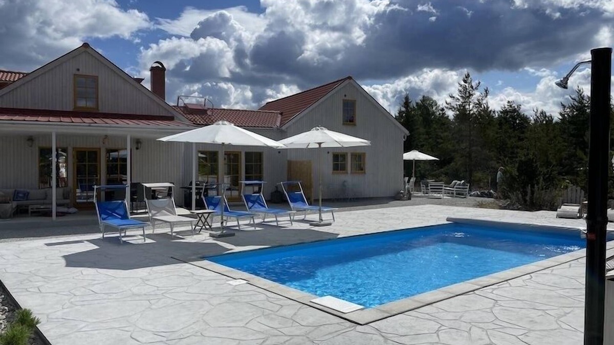 Slite House | Villa VitvikenA in Gotland, Pool