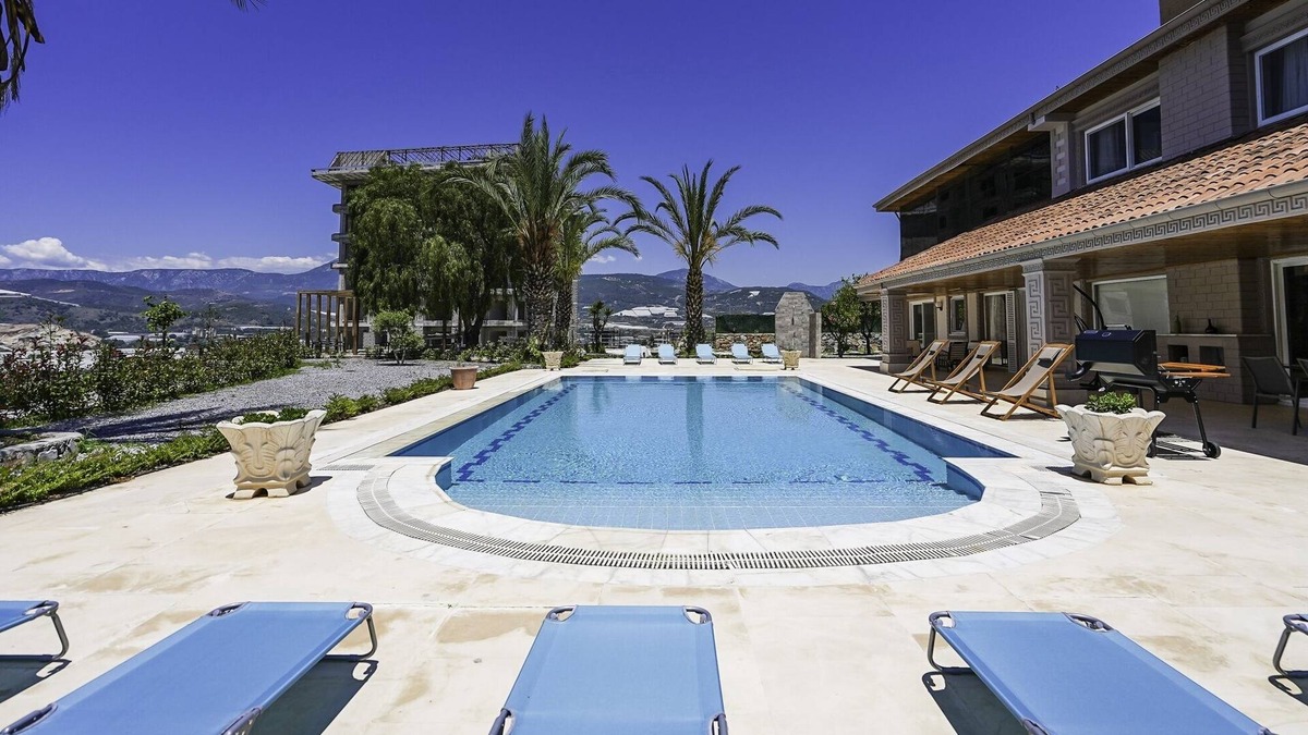Avsallar Villa | Villa w Sea View Terrace and Pool 5 min to Beach
