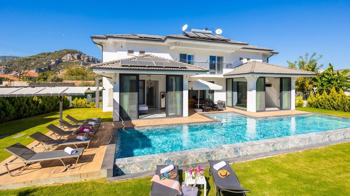 Dalyan City Center Villa | Villa White Cloud - Four Bedroom Villa, Sleeps 8