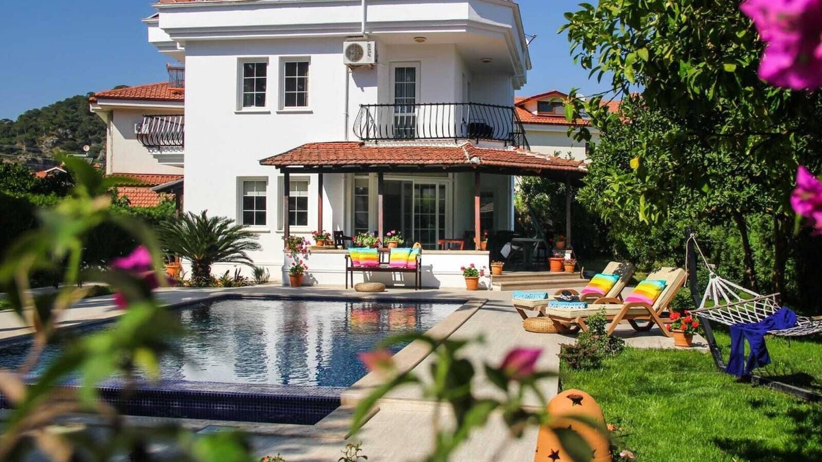 Dalyan City Center Villa | Villa white rose sleeps 6 private pool
