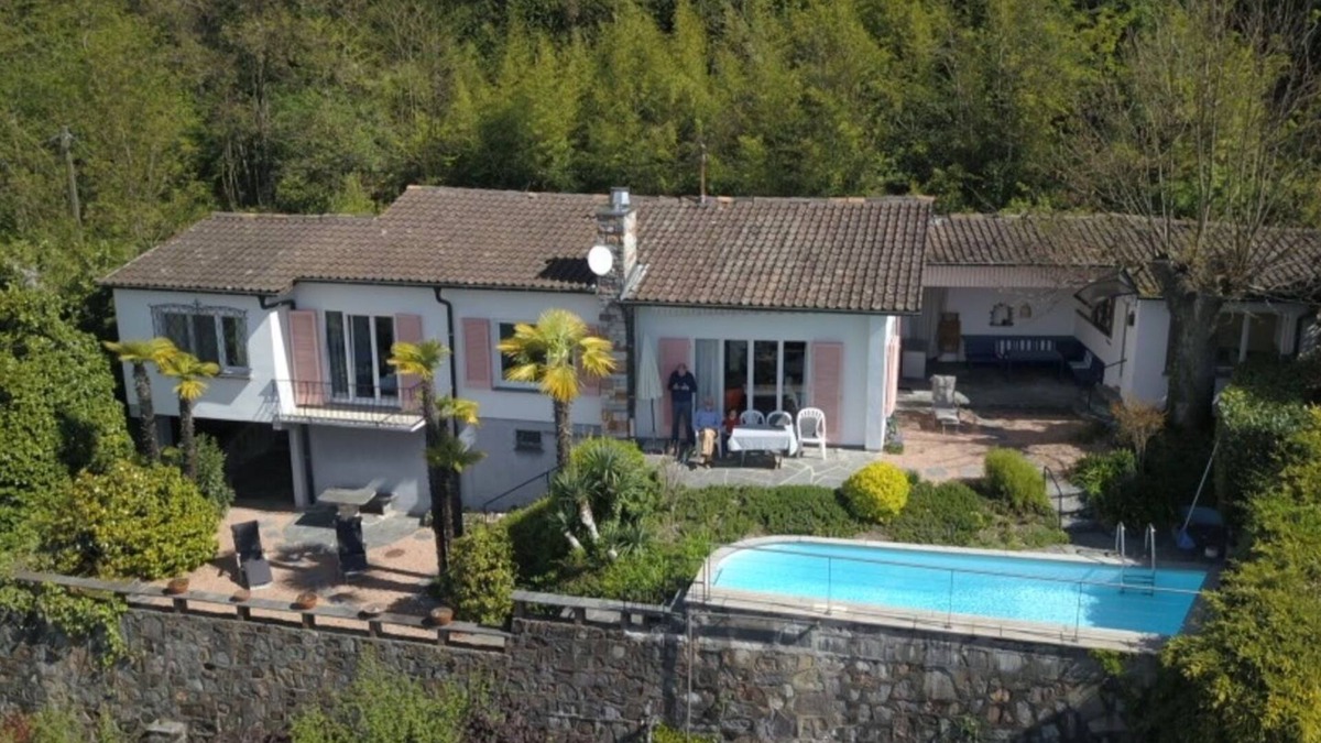 Morcote House | Villa with breathtaking views of Lake Lugano and the surrounding mountains