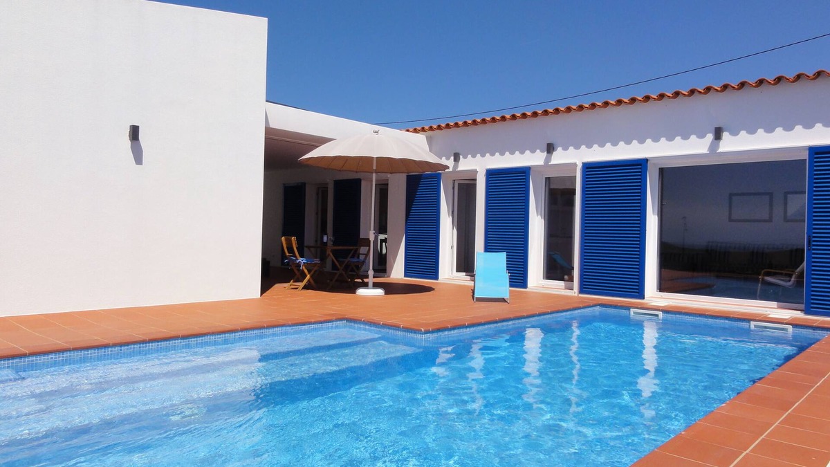 Aljezur Villa | Villa with garden, pool, sea view - Vale da Telha/Aljezur