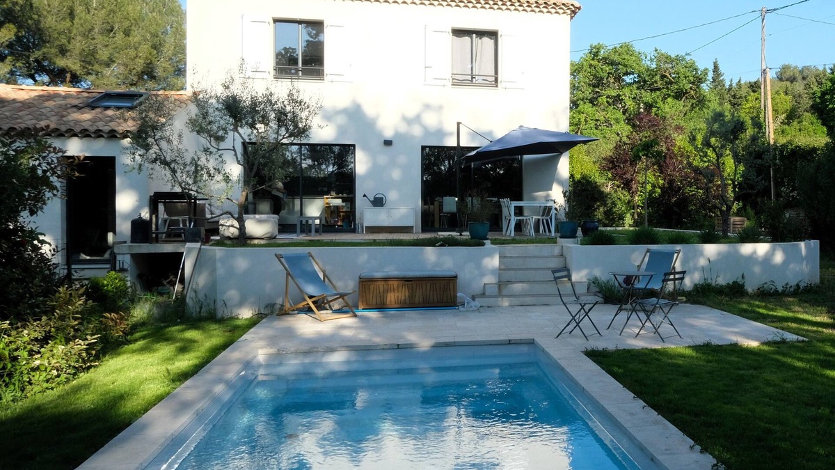 Cabries Villa | Villa with pool and air conditioning for 8 people between Aix-en-Pce & Marseille