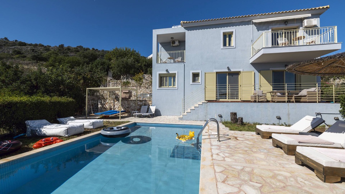 Skala Villa | Villa With Private,Heated Swimming Pool And Breathtaking Sea Views