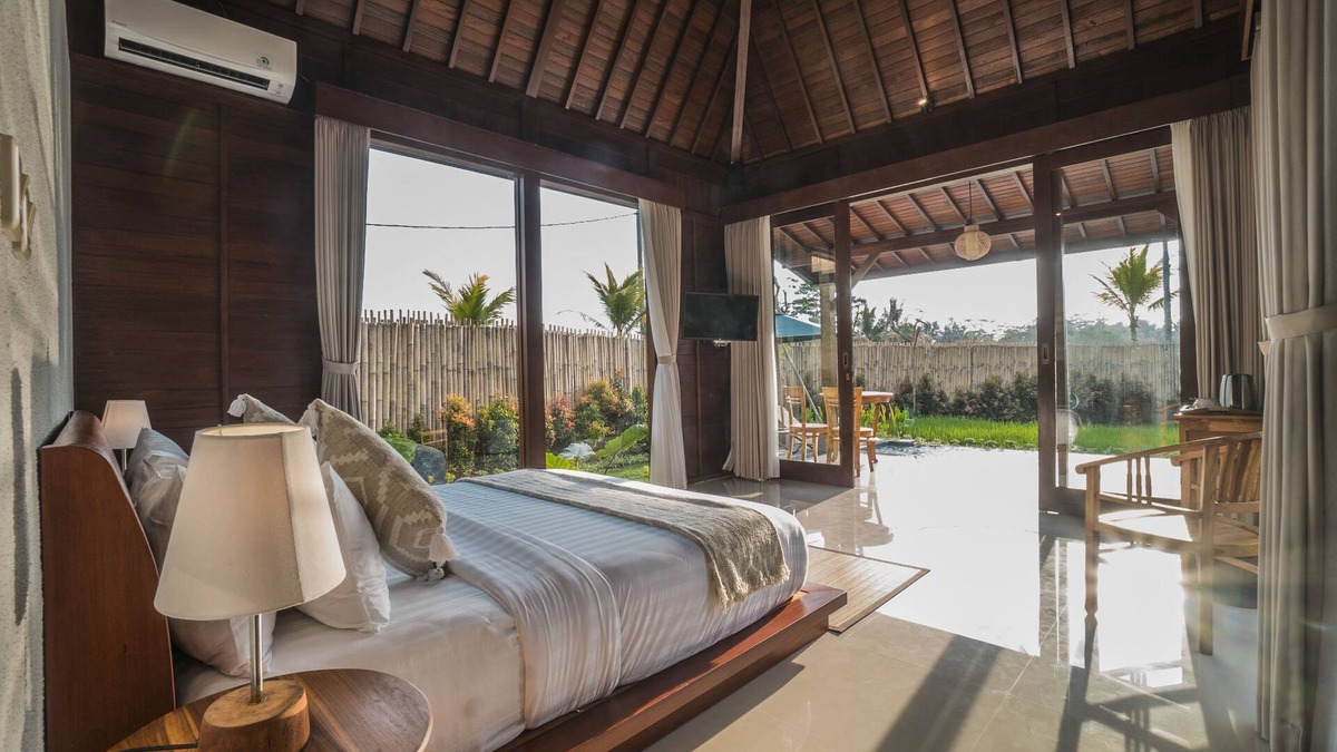 Sebatu Villa | Villa with PRIVATE POOL Overlooking RIce Paddies Near Tegalalang Rice Terrace